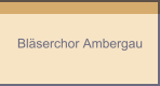 Bläserchor Ambergau